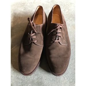 GIORGIO ARMANI | Brown Suede Men’s Dress Shoes